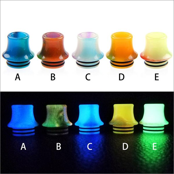 Epoxy Resin 810 Drip Tips Glow in the Dark